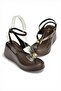 Y973465909 Brown Flip-Flop Sandals for Women with Padded Soles - 6