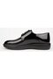 7041 Black Patent Leather Eva Sole Casual Men's Shoes - 2