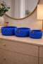Velora Set of 3 Rope Basket Bathroom Organizer Decorative Organizer Handmade Basket Set