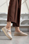 Genuine Leather Soft Sole Perforated Air-Permeable Women's Casual Shoes - 6