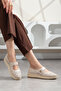 Genuine Leather Soft Sole Perforated Air-Permeable Women's Casual Shoes - 5