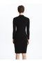 Original Half Turtleneck Women's Knitwear Dress - 4