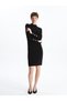 Original Half Turtleneck Women's Knitwear Dress