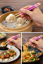 5 Pairs Patterned Washable Korean Chinese Japanese Bamboo Chopsticks Chopsticks| Sushi Stick