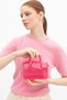 Benetton Women Crossbody Bag Fuchsia Bnt1707 - 2