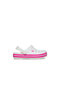 شبشب Crocband Clog T للأطفال، باللون الأبيض - 207005-6WU