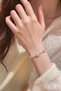 Stargirl Steel Bracelet with Y2K Zircon Stone and Star Detail - 2