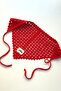 Summer Women's Bandana Red - Hand Knitted Breathable Lightweight - 2