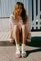 2 Pairs of Ribbed Toeless Women's Socks - 2