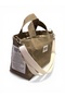 Nuggita Standard Size Mink Piping Detailed Waxed Canvas Bag - 2