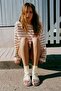 3 Pairs of Ribbed Toeless Women's Socks - 6