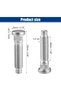 Lug Stud - Compatible for Ford Lincoln Mercury - OEM 7T4Z1107B - 2