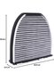 AC FILTER Suitable for Mercedes-Benz models C-Class, E-Class - 4