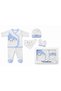 5-Piece Newborn Hospital Release Set, 100% Cotton, Gift Boxed