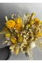 Dried Flower Bouquet 45X35 cm Natural Bohemian Shocked Flower Arrangement Rustic Home Decor Gift Flower - 6