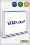 Yatakhane Isg Warning Sign Dekota 50X70 cm