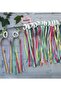 Rainbow Colorful April 23Rd Dance and Show Bracelets-10 Pairs