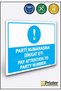 Pay Attention to the Part Number! Pay Attention to Party Number. Isg Warning Sign Dekota 35X50 cm