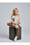 Girl's Mesh Detailed Inner Bodysuit Double Blouse - 6