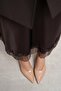 Tinky Ten Rustic Pointed Toe Women's Heeled Shoes - 7
