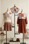 Girl's Artistic Style Horse Pattern Modern Shoulder Shawl - Collar Scarf - 3