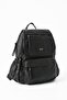 Y.S.Deri Women's Backpack Suitable for Daily Use Multi-Pocket Washable Faux Leather 30*25 cm Vegan Bag - 3