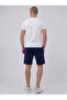 Men's Navy Blue Shorts Bermuda Casual Sports Comfortable Fit Summer Wear - 5