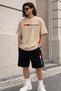 Trend Men/Women Los Angeles Printed Unisex Oversize T-Shirt and Shorts Set - 2