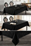 Stain-Resistant Tablecloth - Woven Cloud Pattern, All Sizes - 3