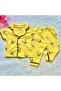 Bi̇dunyabebe Chick Patterned 2-Piece Baby Pajama Set - 100% Cotton - 2