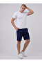 Men's Navy Blue Shorts Bermuda Casual Sports Comfortable Fit Summer Wear - 6