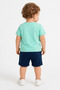 Baby Boy Koala Print Short Sleeve T-Shirt Shorts Set with Pockets Summer Bottom Top Set - 4