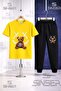 Children's Ayicik Yarn Carpi Byz Printed T-Shirt Tracksuit Set