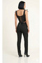 Women's Black Denim Corset Bustier Comfortable Fit for All Sizes - 2