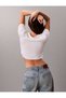Cropped Monogram T-Shirt - 2