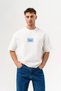 No Surrender Back Design Detailed Crew Neck Oversize T-Shirt - 3