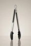 Silicone Kitchen Tongs with Metal Handle and Lock System |   Food Serving Grill Tongs |   35 cm