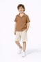 Boys' New Season Muslin Fabric Shirt Shorts Set - 2