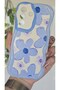 Samsung Galaxy A57 Case Pastel Blue Daisy Pattern Colorful Silicone Cover with Camera Protection - 2