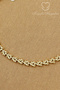 Cm Jewelry Vip Bracelet - Dorika Bead Model Chain Gold Bracelet Non-Tarnish 18+3 - 2