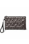 Pack of 2 Bags Star Patterned Portfolio Handbag Clutch Bag with Wrist Strap - 2