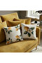 Lemon Patterned 2-Piece Cushion Cover Set 43X43 cm Living Room Balcony Cushion