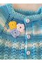 Blue Daisy Series Baby Vest from Robadan 1 Year Old - 2
