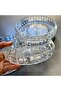 Tessera Handmade Cut Crystal Glass Presentation/Salad Bowl 16 cm 100% Handcrafted - 2
