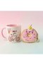 I Love You Donut Plush Keychain Porcelain Mug - 6