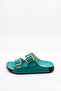 Women's Summer Slippers Double Buckle Adjustable Model Comfortable Sole Daily Use - 2