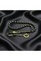Erzurum Oltu Stone Cage Motif Brass Rosary - 5