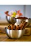 12 Pcs Stainless Steel Snack Bowl Nut Bowl Snack Set 8.5 cm Bowl - 2