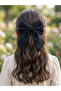 Girl's Black Big Bow Buckle (10X14 cm)