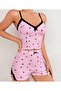 Patterned Shorts Pajama Set